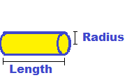 find the volume of a cylinder