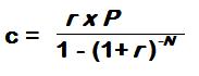 Car Payment Formula